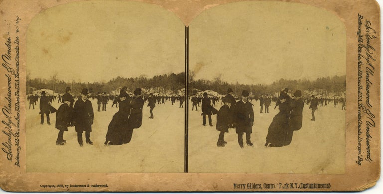 Item #11083 Central Park photograph 1889. 1889 New York City.