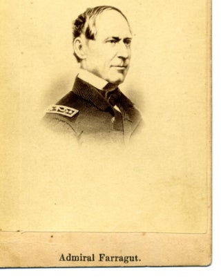 Item #11146 CDV of Admiral Farragut in Uniform. David G. Farragut