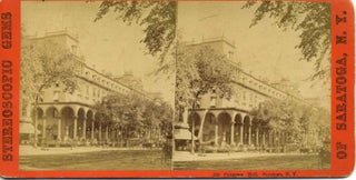Item #11304 Civil War era Stereoview of Congress & Senate. photographs Stereoview