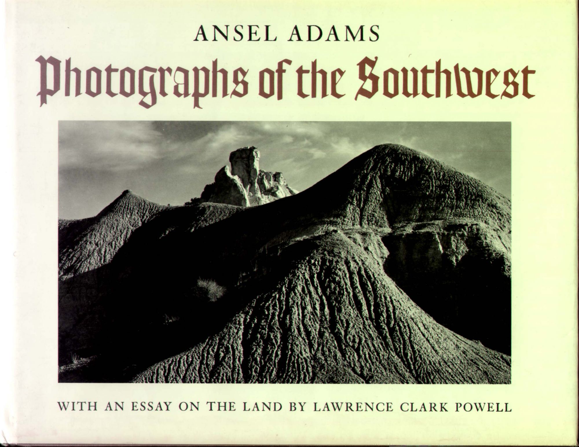 Ansel Adam's Signed Coffee table Book Photographs of the Southwest by Ansel  Adams on Max Rambod