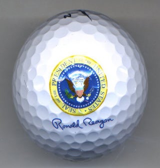 Reagan Golf Ball. Reagan, Golf ball.