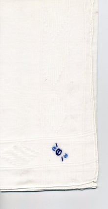 Item #12472 Truman Vice President Alben Barkley Handkerchief. Alben W. Barkley