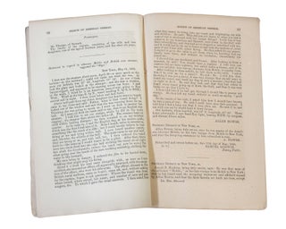Archive of 5 Congressional War Date Resolutions from President Buchanan and Secretary of War