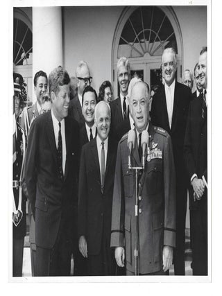 5 John F. Kennedy Original Presidential Press Photos