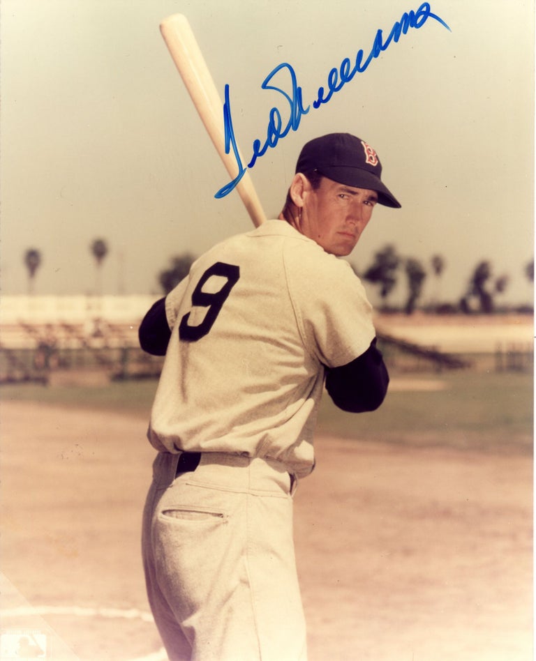 Item #12912 Ted Williams Signed Photo. Ted Williams.