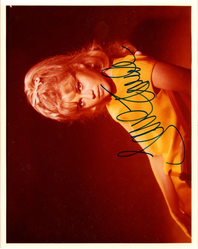 Item #13911 Jane Fonda Signed Color Photo. Jane Fonda.