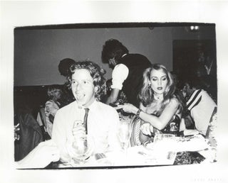 Item #14057 Andy Warhol Original Photograph of Jerry Hall and Keith Richards taken at Studio 54,...