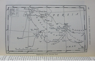 Item #14551 "A Periplus of the Persian Gulf," Pre-Dating His Book, 1927. Sir Arnold WILSON