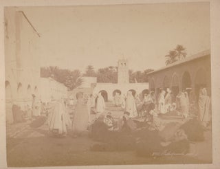 Item #14688 Set of Arabian Bazaars Photos, Capturing Daily Life Circa 1880's. albumen photographs...