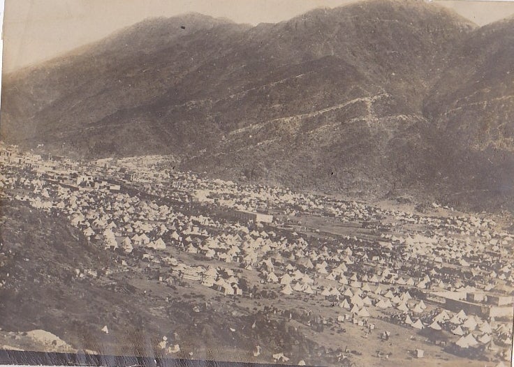 Item #14816 Original Photo of Pilgrims Journeying to Mecca, circa 1921. Mecca, circa 1921.