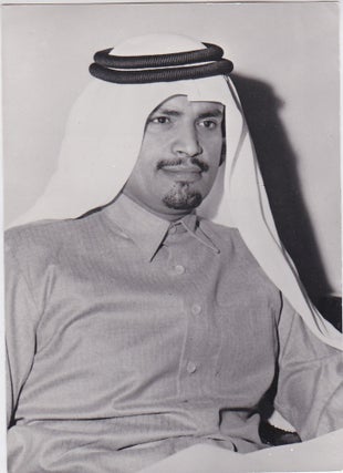 Original Photo of Sheikh Suhaim bin Hamad Al-Thani, Qatar 1975. Al-Thani, Qatar.