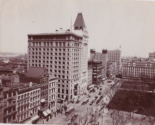 Item #14882 Vintage Black and White Photo of New York City , 1895. Vintage New York City
