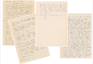 Item #14905 Surgeon Christiaan Barnard Autograph Manuscript Discussing His Experiences Performing...