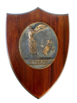 Item #14995 1919 Federation of Business and Professional Women's Clubs Plaque. Feminism, Women...