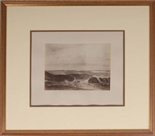 Item #15005 Whistler Signed Photo of "Blue and Silver: The Blue Wave, Biarritz" James Whistler