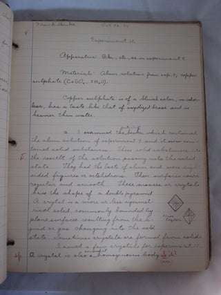 Archive on Turn of the Century Education, Including Handwritten Student Notebook