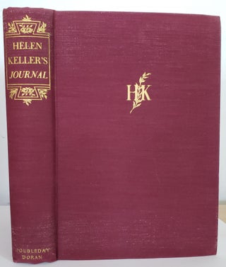 Helen Keller Signed Book "Helen Keller’s Journal.”