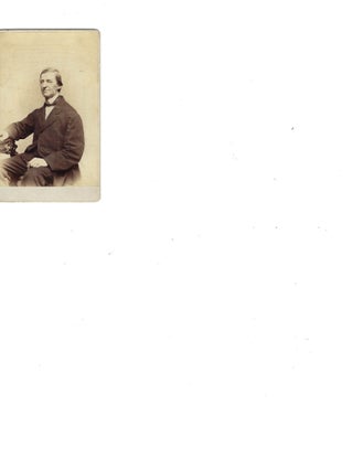 Item #15374 Ralph Waldo Emerson Original CDV Photograph. Ralph Waldo Emerson