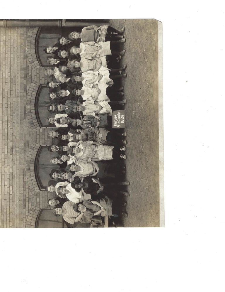 Item #15385 Multiracial Integrated classroom photograph. 1923. 5th Grade. African American, Integrated classroom.