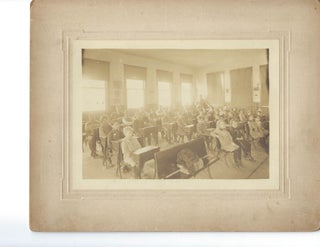 Item #15396 A Working Class School Scene Photo -1912. EDUCATION