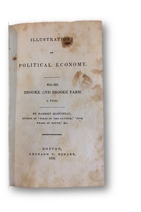 Item #15587 Harriet Martineau On the Benefits of Social and Economic Freedom for both Genders. Harriet Martineau.