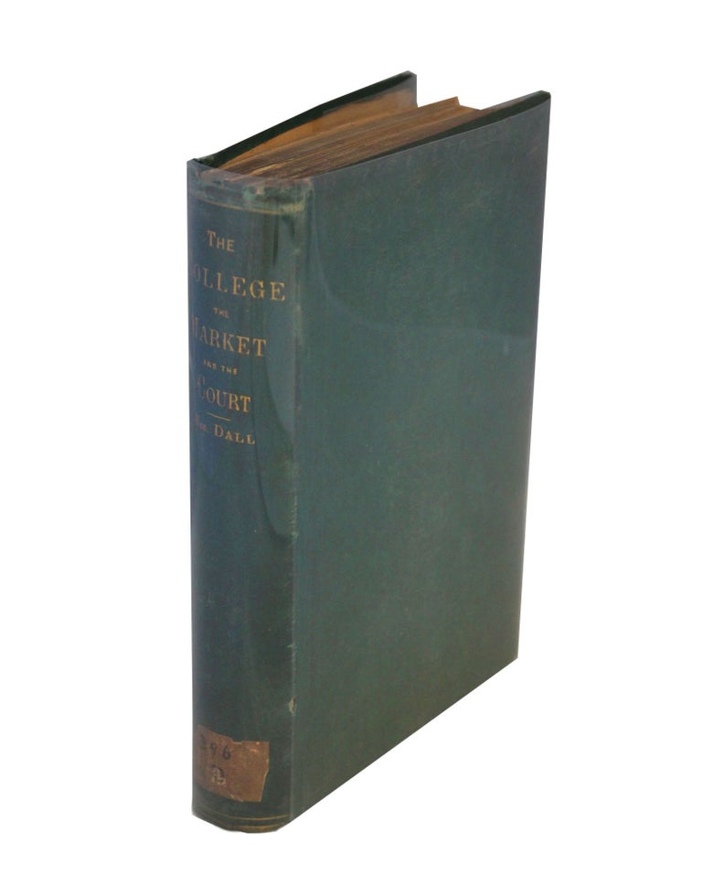 Item #15605 First Edition of an Important Early Treatise on Women in the Public Sphere (1867). Caroline Dall.