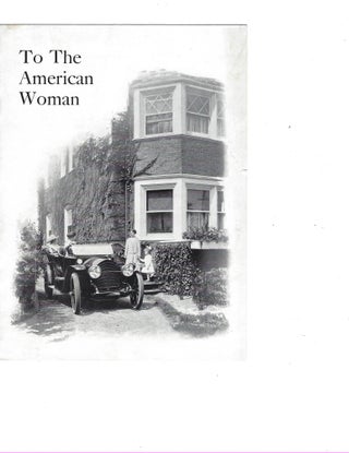 Item #15644 Independence through Motor Cars in the Age of Woman Suffrage. Women Employment,...