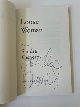 Uncorrected Proof of Loose Woman