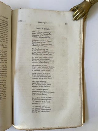 The Atlantic Monthly Printing of Boston Hymn Emerson’s Abolitionist Ode Prepared and Read in Conjunction with Lincoln’s Emancipation Proclamation