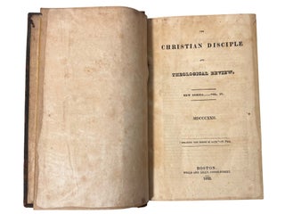 Item #15817 American Transcendentalism and Early Emerson: First Appearance of Ralph Waldo Emerson...