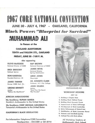 Item #15880 Muhammad Ali’s activism for Racial Equality in the civil rights movement. Muhammad Ali