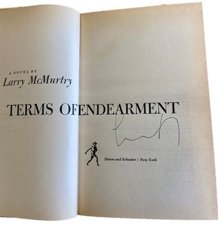 Terms of Endearment First Edition Signed by McMurtry