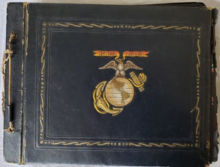 Item #15950 Original World War II Album of a Marine Serviceman in the Pacific, 1944-1946. WWII,...