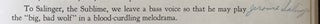 Salinger's Signed Original Junior High Yearbook at the Same Age as Holden Caulfield