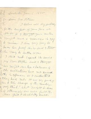 Lucy Stone Autograph Letter Signed on the spirit needed from Suffragists