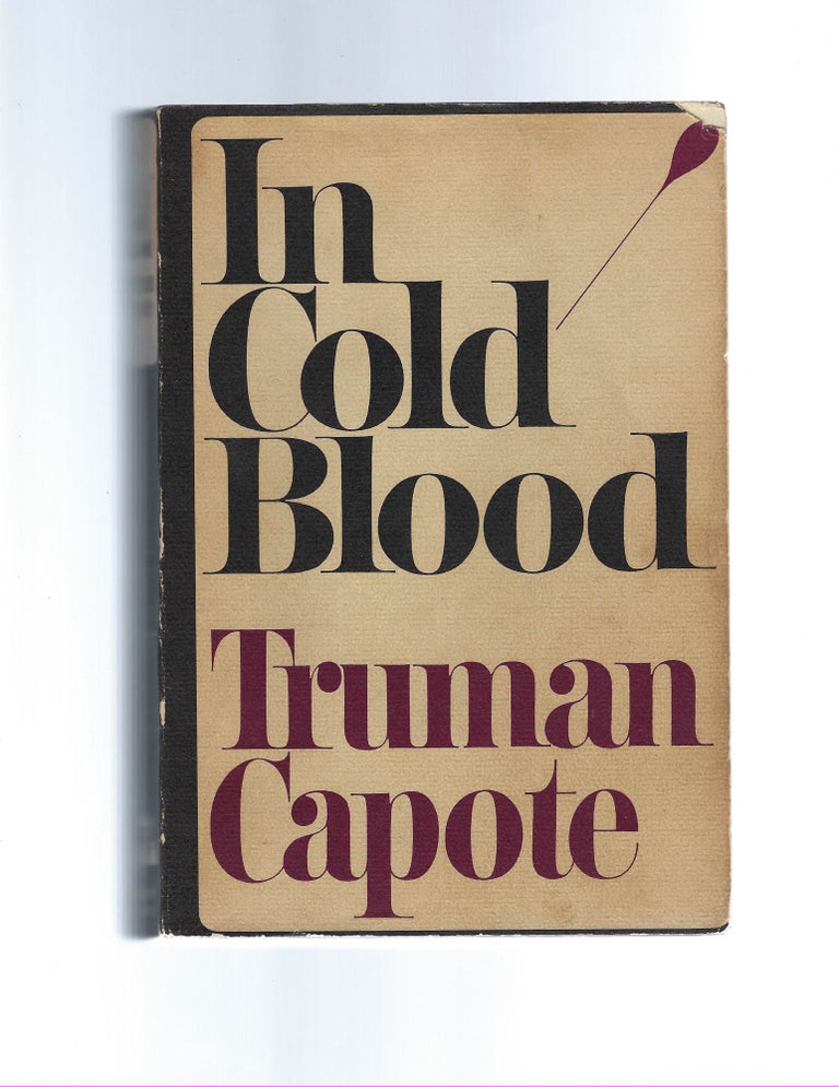 Item #16173 ADVANCE READING COPY OF THE FIRST EDITION of Capote’s masterpiece In Cold Blood. TRUMAN CAPOTE.