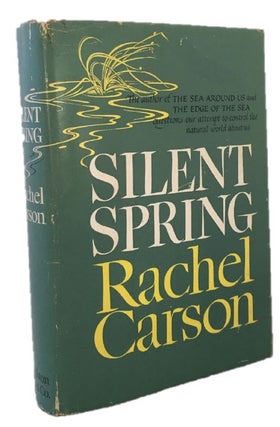 Environmentalist Rachel Carson signed “Silent Spring,” 1962. Rachel Carson.