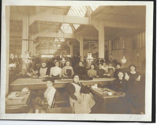Item #16188 Vintage Photograph of Women Seamstresses and Tailors. Women Employment, Seamstresses...
