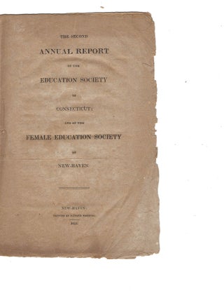 Item #16201 Educational Societies Grant Funds to “ Promising Talents,” 1818. 19 cent Women...