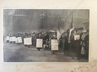 Item #16221 “The Cabinet is to blame for Militancy” WSPU Suffrage March. Emmeline Pankhurst