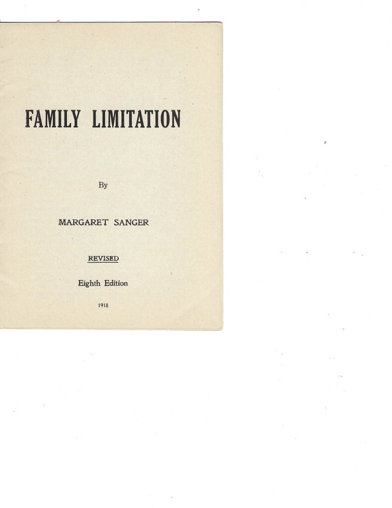Item #16228 Margaret Sanger Flees U.S. to Avoid Arrest Over Writings on Family Planning. Margaret Sanger.