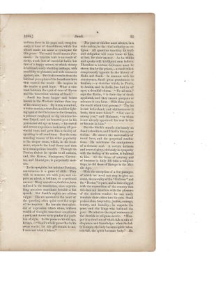 Item #16246 Atlantic Monthly Essay by Ralph Waldo Emerson on One of His Greatest Artistic and...