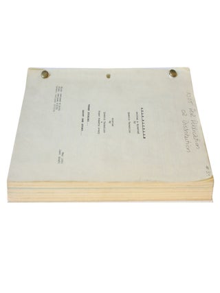 Extremely Rare Production Final Draft Script of Tarantino's Pulp Fiction, A Year Before the Film's Release