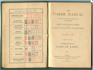 Gambling History Templar’s Illustrated Poker Manual and Late Victorian Card Play in 1895