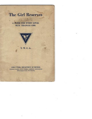 Archive of Y.W.C.A Ephemera 1900-1923. Gertrude Gogin.