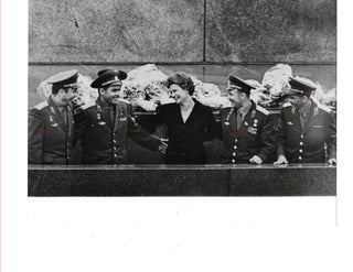 Item #16480 First woman in space Valentina Tereshkova and other Vostock cosmonauts, 1963....