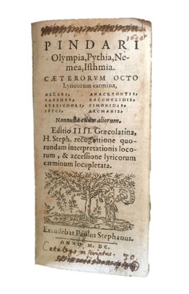 Documenting the Earliest Olympic Games in Greece - Only Surviving Entire Work of Ancient Greek Poet Pindar,