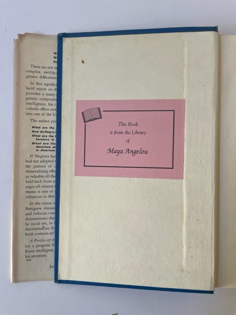 Item #16513 Archive of Maya Angelou's Personal Library Books, Her Honorary PhD Degrees and Unicef Work Album. Maya Angelou.