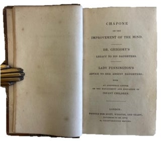 1827 Book Promotes Education in the Sciences for Girls title On the Improvement of the Mind