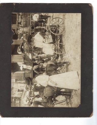 Item #16575 Suffragists Protest Original Photo c. 1900. Woman Suffrage, Original Photo